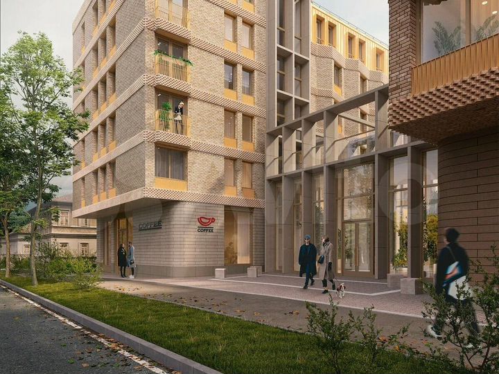 2-к. квартира, 44 м², 4/6 эт.