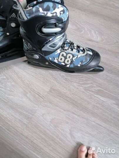 Коньки раздвижные 38 41