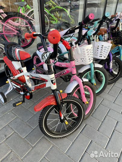 Велосипеды 14 диаметр