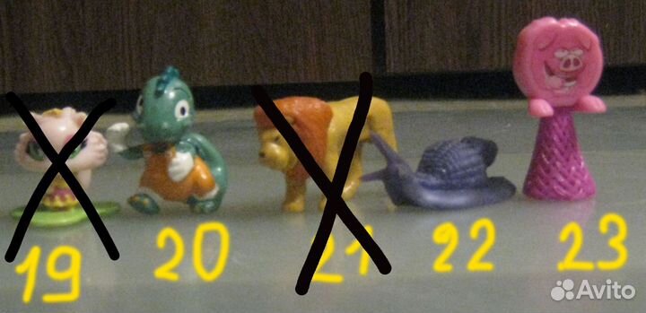 Игрушки из киндеров и другие (41 шт.)