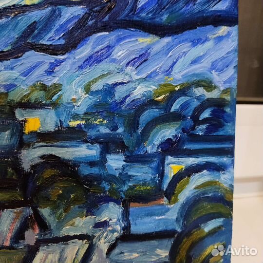 Картина маслом на холсте ручная работа