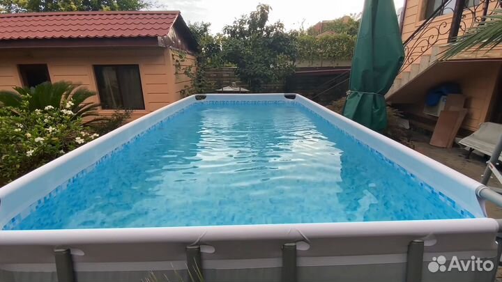 Огромный Каркасный Бассейн 488Х244Х122