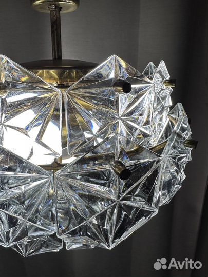 Люстра хрустальная Искра