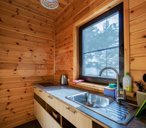 Дом 42 м² на участке 2 га