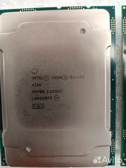 Процессор Intel Xeon Silver 4216