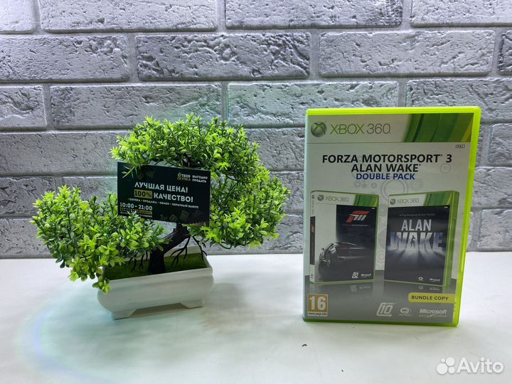 П.5932 Forza Motorsport 3 /Alan Wake Xbox 360