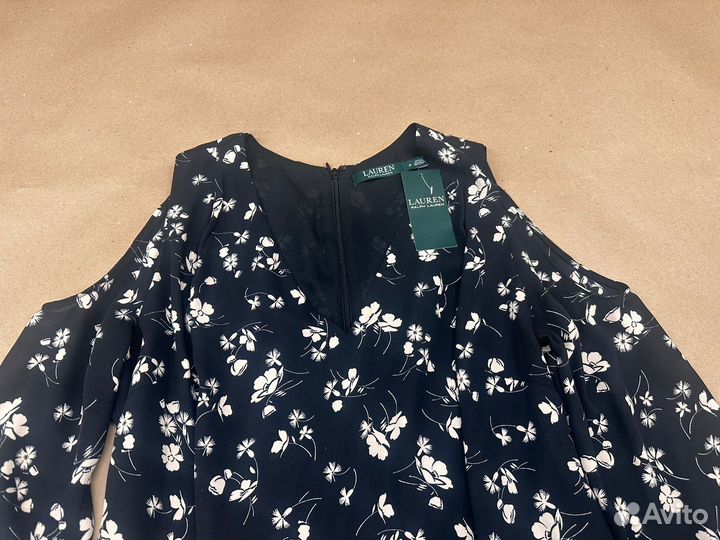 Ralph Lauren платье рубашка цветочный принт 44+