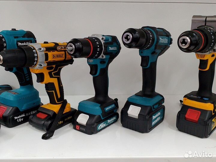 Шуруповёрт makita, dewalt, Bosch