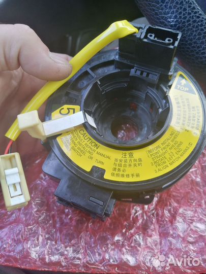 Шлейф подрулевой toyota corolla 120