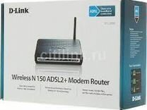 Роутер D-Link DSL-2600U/NRU/C4A, adsl2+