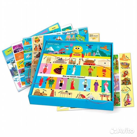 Обучающая электровикторина Вокруг света Азбуквари