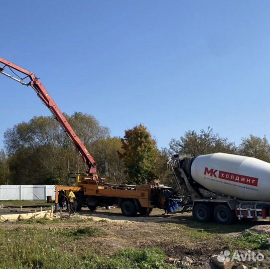 Бетон на гравии