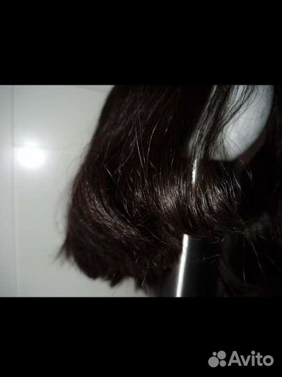 Парик из натуральных волос каре