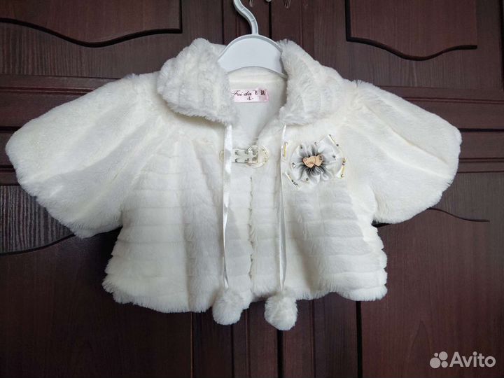 Платье белое для девочки