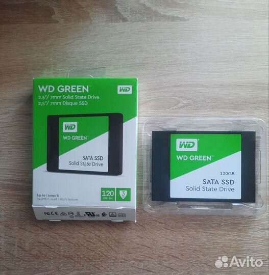 Новый SSD диск 2.5 WD green