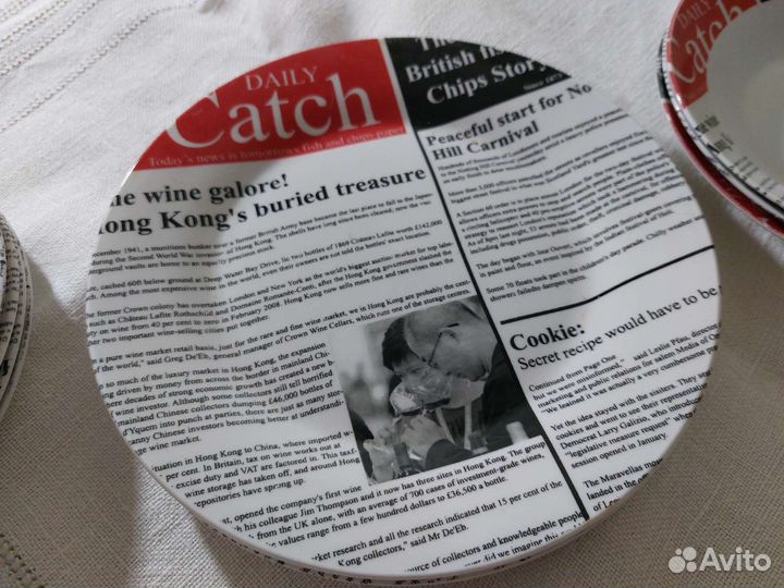 Набор тарелок