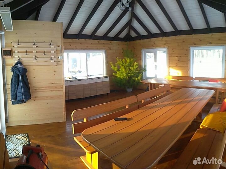 Аренда теплой беседки домика