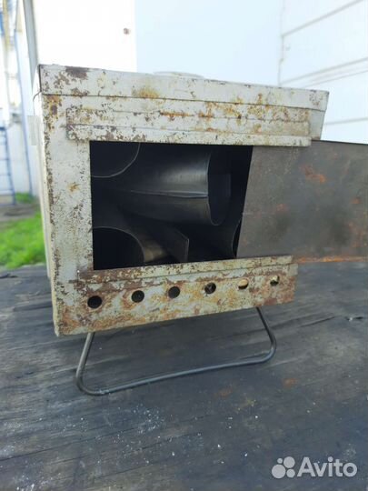 Печь дровяная. Мини буржуйка. Сделано в СССР