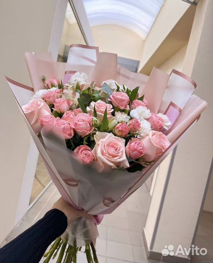 Розы цветы букеты доставка