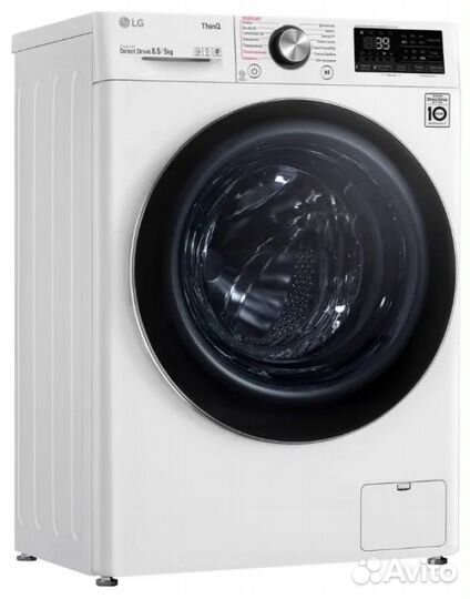 Стиральная машина с сушкой LG AI DD F2V9GC9W (белы