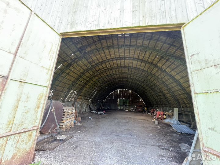 Ангар арочный