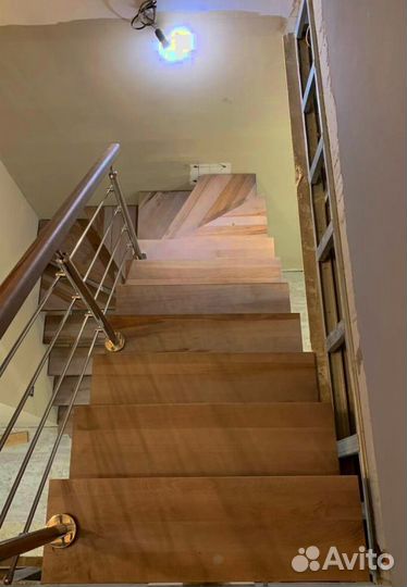 Металлокаркас для лестницы 