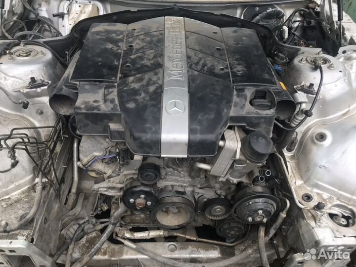 Мотор м112 3.7 мерседес w230 sl230 r230