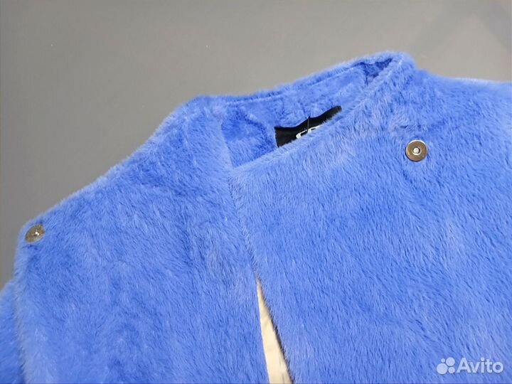 Новое пальто из искусственного меха 42 44