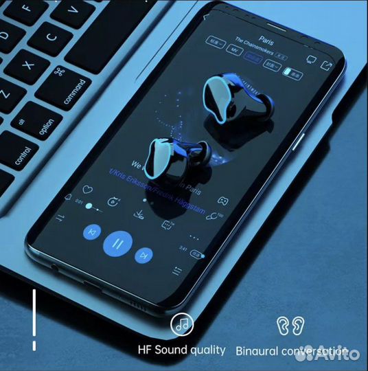 Беспроводные наушники TWS M9 с функцией Power Bank