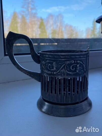 Подстаканник Кольчугино(СССР)