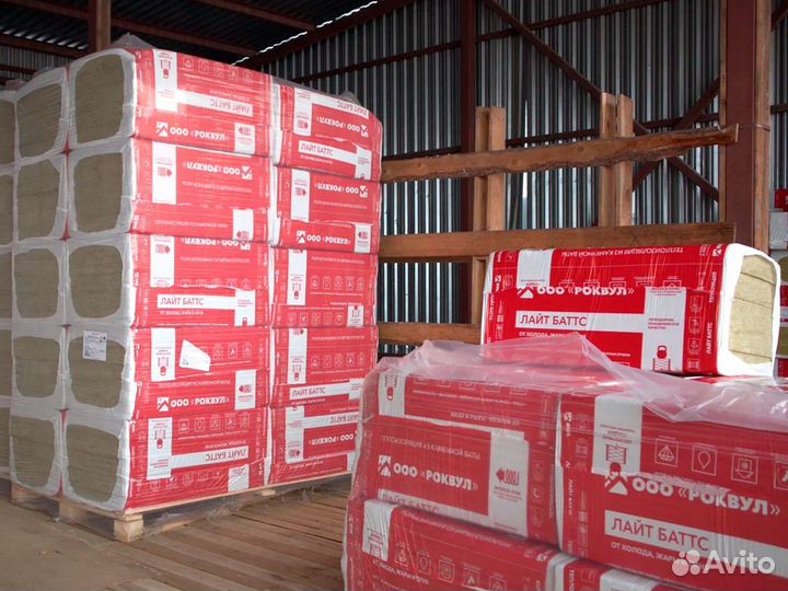 Rockwool Лайт Баттс 100 мм