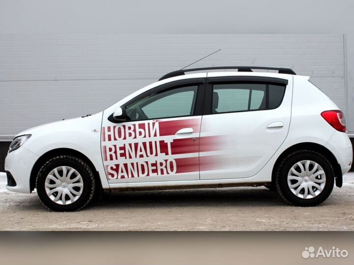 Рейлинги на Renault Sandero (2014- )
