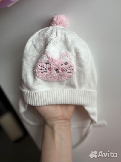 Шапочки демисезонные для девочки