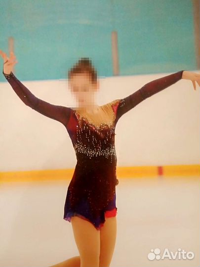 Платье для фигурного катания рост 145-160