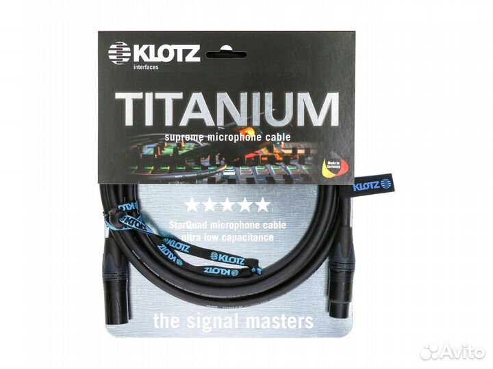 Микрофонный кабель Klotz TI-M1000