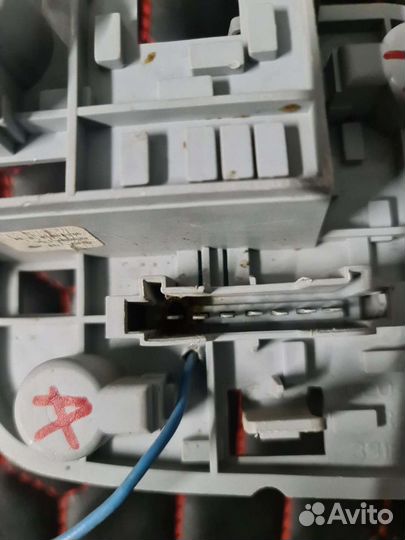 Плата заднего правого фонаря Mercedes W204