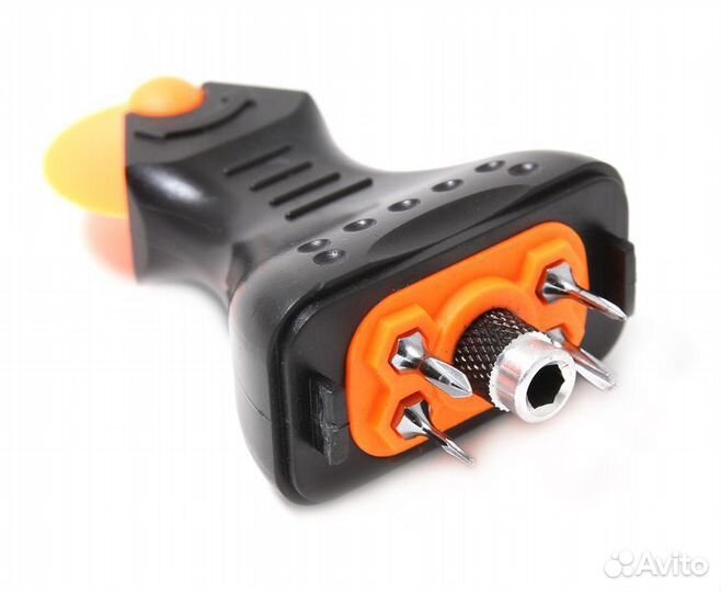 Рукоятка-пенал со сменными пластиковыми ножами, би