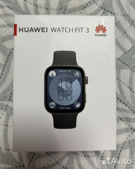 Смарт часы Huawei watch fit 3