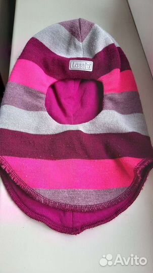 Шапка шлем зимняя и демисезонная Lassie 48