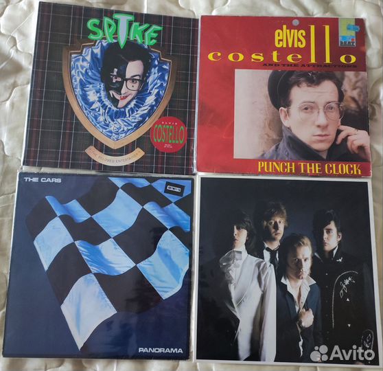 LP The Police, The Jam, E.Costello и др