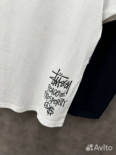 Футболка stussy nike оверсайз с Surprisom