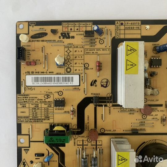 Блок питания BN44-00165A для тв Samsung