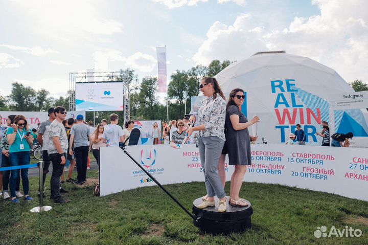 Фотозона Video Spinner Красноярск