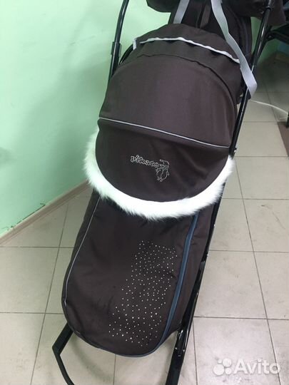 Детские санки коляска