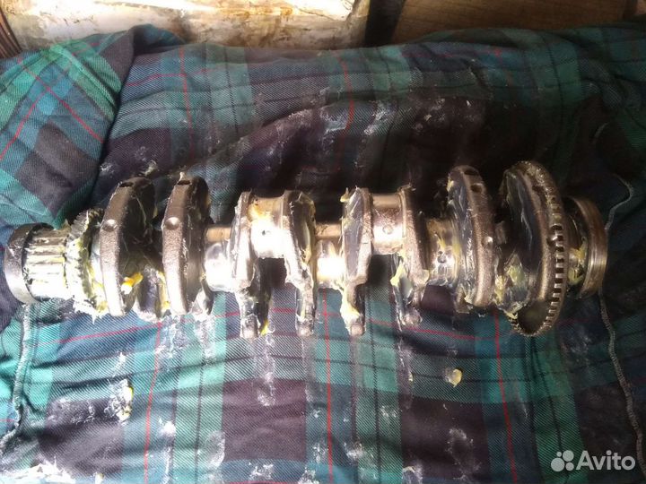 Двигатель d4ea в разборе
