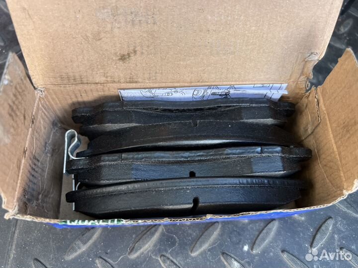 Колодки тормозные ssangyong Actyon (06),Kyron (05)