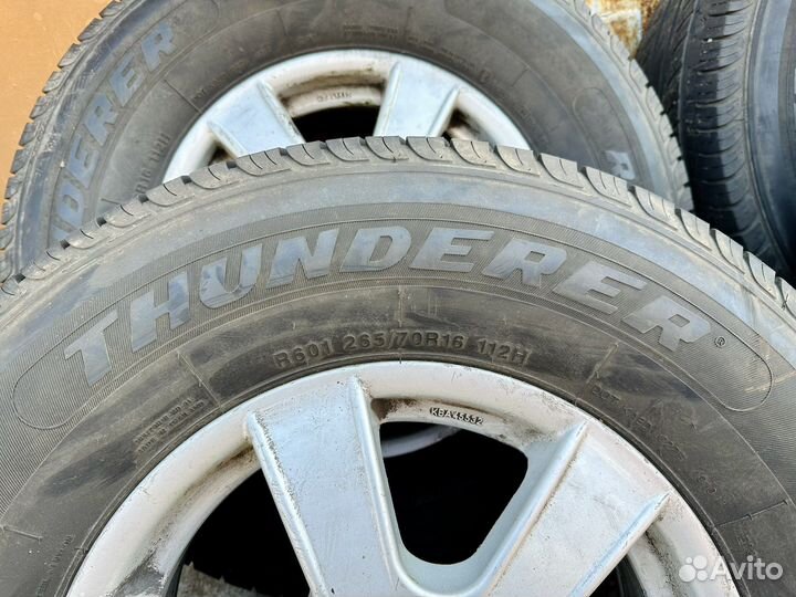 Колеса на mercedes W163 r16 265/70