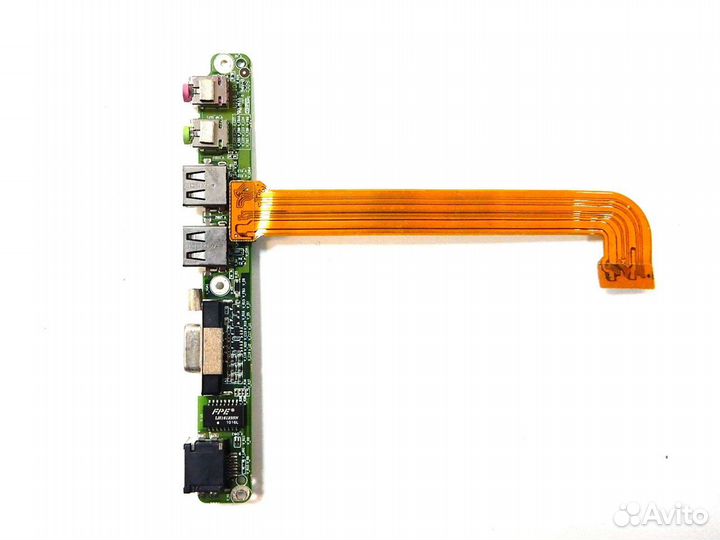 Доп. плата USB Audio VGA LAN с шлейфом U116 I0 VER
