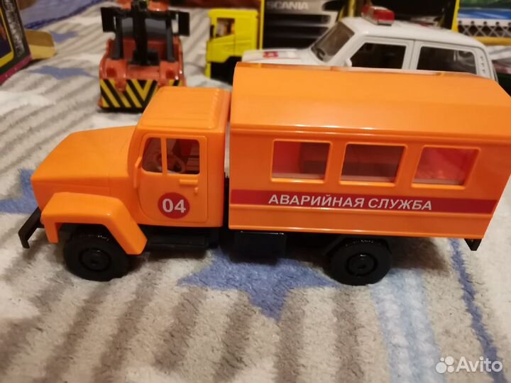 Игрушки Кран Полесье, Урал, Эвакуатор