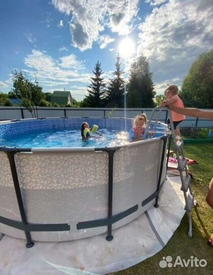 Бассейн каркасный 366 на 122